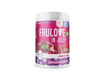 ALLNUTRITION Frulove In Jelly Raspberry & Pomegranate Zuckerfreie Marmelade - Marmelade ohne Zucker 80% Jelly Fruit Kalorienarme Süßigkeiten - Fruchtaufstrich ohne Zucker - Brotaufstrich Vegan 1000g von ALLNUTRITION