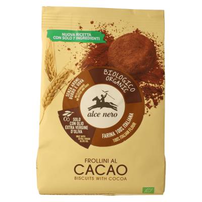 Bio Mürbteigkekse Kakao von Alce Nero