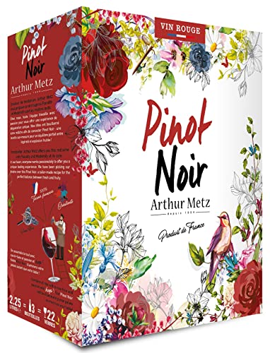 Arthur Metz Pinot Noir Rotwein trocken Bag-in-Box (1x2,25l) von Arthur Metz