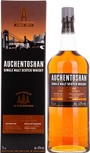 Auchentoshan DARK OAK Single Malt Scotch Whisky Whisky (1 x 1 l) von Auchentoshan
