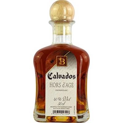Calvados Hors d'Age 50cl Calvados AC Vegan BARRIQUE-Destillate und Liköre Frankreich 500ml-Fl von Barrique