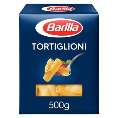 Barilla Hartweizen Pasta Tortiglioni n. 83 – 1er Pack (1 x 500g) von Barilla