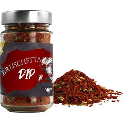Bruschetta Dip Pesto-Mischung z.Anrühren Vegan hausgemacht BARRIQUE-Feine Manufaktur Deutschland 115g-Glas von Barrique