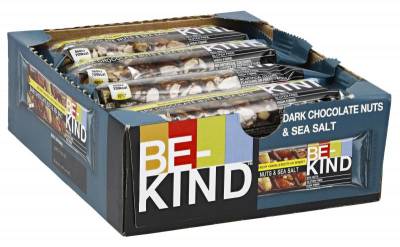 Be-Kind Riegel Dark Chocolate Nuts & SeaSalt von Be-Kind