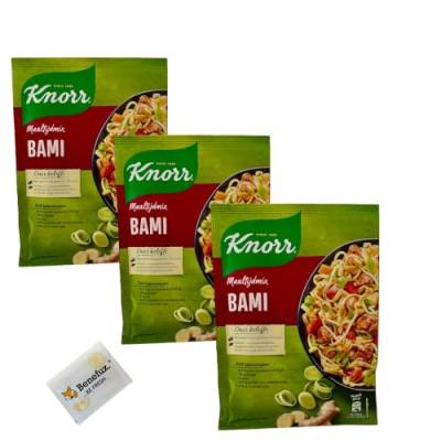 Knorr Fix Holland Bami Sparpaket 3x 35g + Benefux. Erfrischungstuch von Benefux.