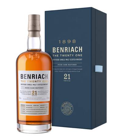 Benriach 21 The Twenty One Single Malt Whisky (46 % vol, 0,7 Liter) von Benriach Distillery