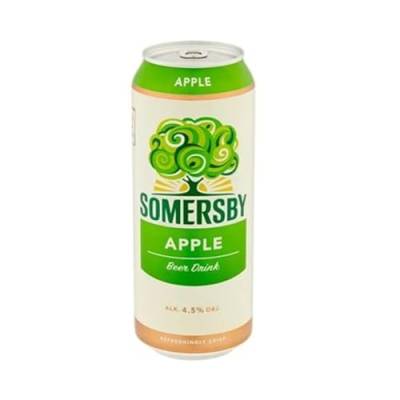 Somersby Apfel in der 500 ml Dose, eine wahre Erfrischung als 8,12 und 24 Dosen erhältlich (12) von Bier