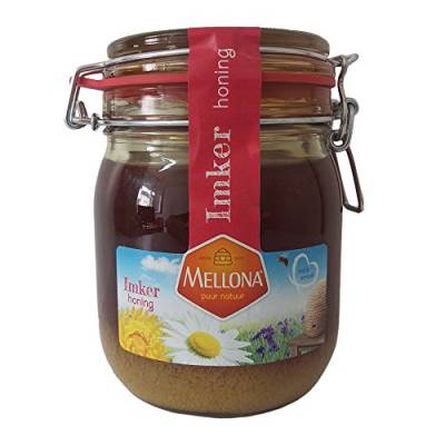 Mellona Imkerhonnig, 1000g Glas (Imker Honig flüssig) von Bihophar