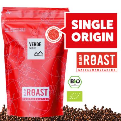 '''Verde Bio'' Cafe Creme Arabica Kaffee' BLANK ROAST von Blank Roast Manufaktur