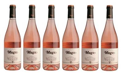 6x0,75l - Bodegas Muga - Rosado - Rioja D.O.Ca. - Spanien - Rosé-Wein trocken von Bodegas Muga