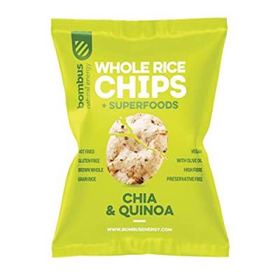 Vollkornreischips mit Chia und Quinoa (glutenfrei) 60 g Bombus von Bombus