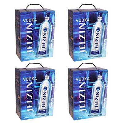 Bag-in-Box - Vodka - Boris Jelzin - Spirituosen - Wodka, Box mit:4 Boxen von Boris Jelzin