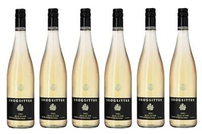 6x 0,75l - 2022er - Brogsitter - Terra Blanc - Blanc de Noir vom Spätburgunder - Qualitätswein Rheinhessen - Deutschland - Weißwein trocken von Brogsitter