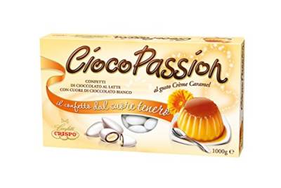 Crispus Confetti Cioco Passion creme caramel – Farbe Weiß von CRISPO
