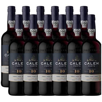 Portwein Calem 10 years - Dessertwein - 12 Flaschen von Calem