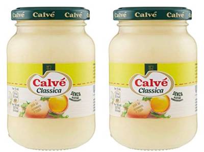 Calvè: "Classica" italienische Mayonnaise 225 ml Dose (2 Stück) insgesamt 450 ml von Calvè