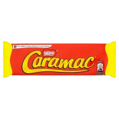 Nestle Caramac Riegel, Karamellgeschmack, Schokolade, 30 g, 6 Stück von Caramac