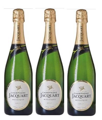 3x 0,75l - Jacquart - Mosaïque - brut - Champagne A.O.P. - Frankreich - Schaumwein brut von Champagne Jacquart