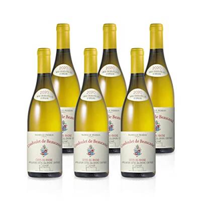 2020 Coudoulet de Beaucastel Blanc Côtes du Rhône Weißwein trocken - Famille Perrin (6x 0,75L) von Château de Beaucastel