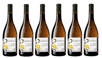 6x 0,75l - Chéreau Carré - Katharos - Muscadet de Sèvre-et-Maine A.O.P. - sur lie - Loire - Frankreich - Weißwein trocken von Chéreau Carré