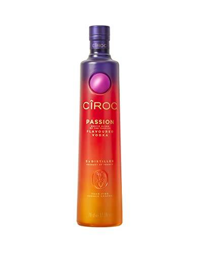 CîROC Passion | Ultra-Premium Wodka | Limitierte Edition | Erfrischende Ananas-, Zitrusfrüchte-, Mango- & Hibiskusaromen | Destilliert aus Trauben in Südfrankreich | 37,5% vol | 700ml Einzelflasche | von Cîroc
