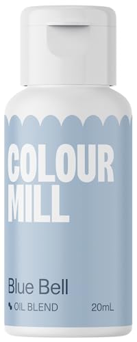Colour Mill Oil Blend Lebensmittelfarbe auf Ölbasis Blauglocke - Lebensmittel Farbe Sehr Intensiv, Hoch Konzentriert, Vegan - 20 ml von Colour Mill