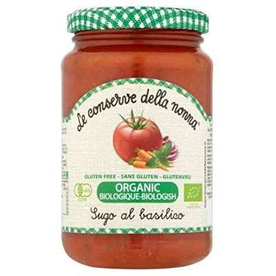Le Conserve Della Nonna Glutenfreie Tomaten-Basilikum-Pasta-Sauce 350G von Conserva Della Nona