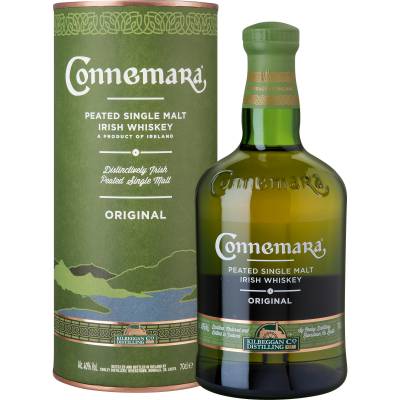 Connemara Peated Single Malt Irish Whiskey, 0,7 L, 40% Vol., Spirituosen von Cooley Distillery, A91 Riverstown, Dundalk, Country Louth, Ireland