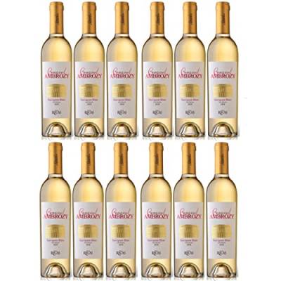Cramele Recas Conacul Sauvignon Blanc Late Harvets DOC CMD Weißwein Wein Trocken Rumänien I Visando Paket (12 Flaschen) von Cramele Recas