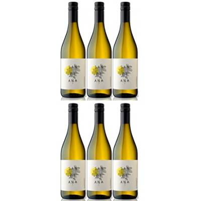 Cramele Recas Sanziana Chardonnay Weißwein Wein Trocken Rumänien I Visando Paket (6 Flaschen) von Cramele Recas
