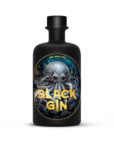 Sepia Ink - Black Gin - 0,5 Ltr. - 40% vol. - Schwarzer Gin mit dunklen Früchten - Vegan von Destille Kaltenthaler
