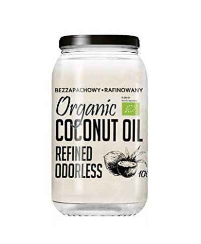 Diet-Food - Bio Kokosnussöl 1000ml - Coconut Oil - Geruchloses Vegan Cocosöl Organic Kokosöl für Kosmetik Kokosöl zum Braten Extra Natives Kokosöl von Diet-Food