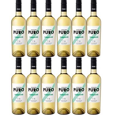 Dieter Meier Puro Torrontés Weißwein Wein trocken Bio Argentinien I Visando Paket (12 Flaschen) von Dieter Meier