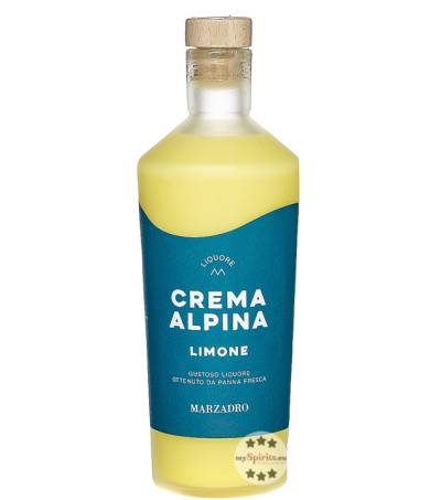 Marzadro Crema Alpina Limone (17 % Vol., 0,7 Liter) von Distilleria Marzadro