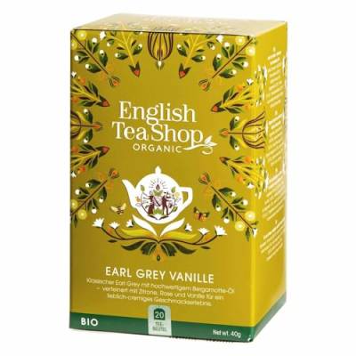 ETS - Earl Grey Vanille, BIO, 20 Teebeutel von English Tea Shop