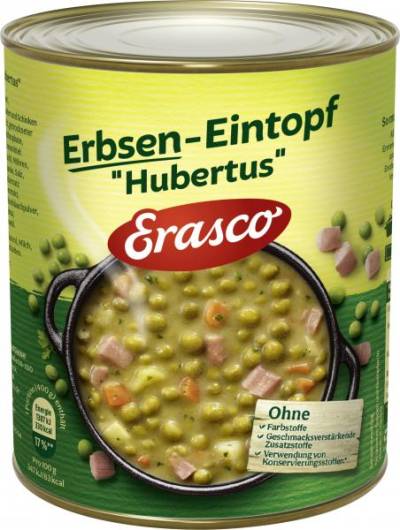 Erasco Erbsen-Eintopf Hubertus von Erasco