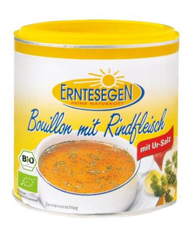 Erntesegen Bouillon mit Rindfleisch 120 g Bio Würz-Sauce, 3er Pack (3 x 120 g) von Erntesegen