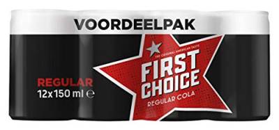 First Choice Cola regular 2 Multipacks x 12 Blikjes x 15 cl von First Choice