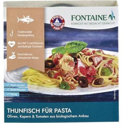 Fontaine Thunfisch mit Olive, Kapern & Tomate für Pasta (200 g) von Fontaine