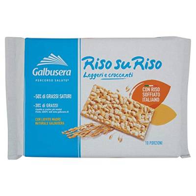3 x 380 g Galbusera Reis auf Reiscracker von Galbusera