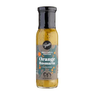 Orange Rosmarin Sauce - Grillmarinade -  Orangensauce - Grillsauce