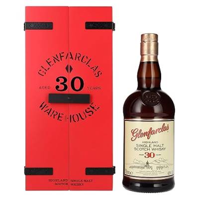 Glenfarclas 30 Years Old Highland Single Malt Scotch Whisky 43% Vol. 0,7l in Geschenkbox von Glenfarclas