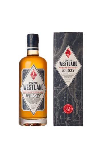 Westland American Peated Single Malt Whiskey 46% Vol. in der Geschenkbox (1x 0,7 l) von Westland
