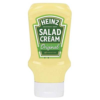 Heinz Salad Cream Original Squeezy Top Down 425g - Salatcreme von HEINZ
