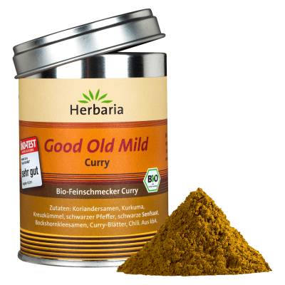 Bio Good Old Mild Curry, 80g von Herbaria