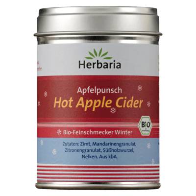 Bio Hot Apple Cider, 100g von Herbaria