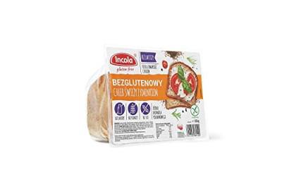 GLUTENFREIE BACKWAREN glutenfreies Brot verschiedene Sorten | Weißbrot, Mehrkornbrot, Bauernbrot, Toastbrot, Pizzabrot (Brot mit Kümmel (350g)) von Incola gluten free