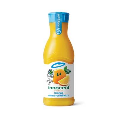 Innocent Orange ohne Fruchtfleisch Direktsaft von Innocent