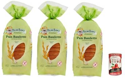 3x Mulino Bianco Armonia Pan Bauletto Glutenfreies Brot mit Reismehl und Sonnenblumenöl 300 g+ Italian Gourmet pelati 400gr von Italian Gourmet E.R.