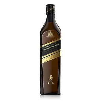 Johnnie Walker Double Black Label | Blended Scotch Whisky | in edler Geschenkverpackung | aus den vier Ecken Schottlands direkt ins Glas | 40% vol | 700ml Einzelflasche | von Johnnie Walker